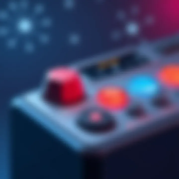 Innovative Design and Controls of the Homestar Flux Close-up of the Homestar Flux controls and design