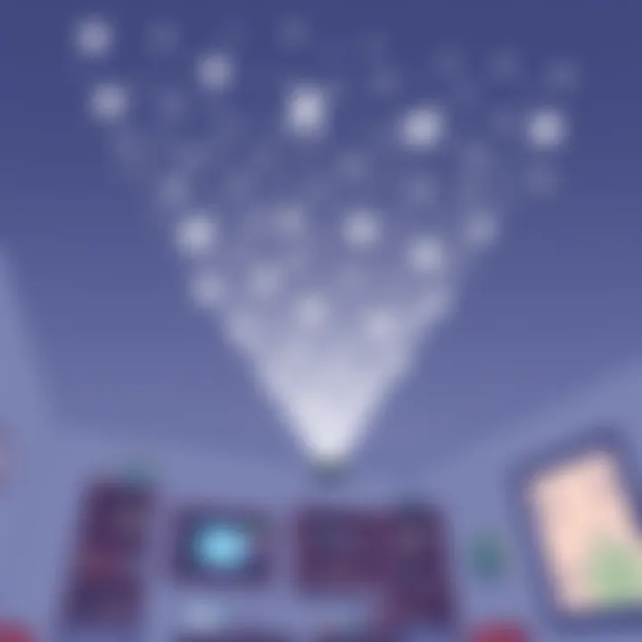 Stellar Projection of the Homestar Flux Sega Toys Homestar Flux projecting stars on a ceiling