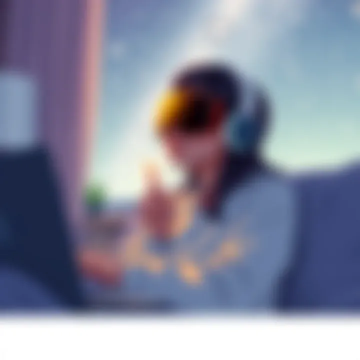 Immersive Stargazing Experience with the Homestar Flux User enjoying the immersive stargazing experience at home