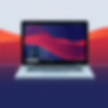 Sleek Design of Thin Client Laptop Visual representation of a thin client laptop showcasing its sleek design and lightweight nature.