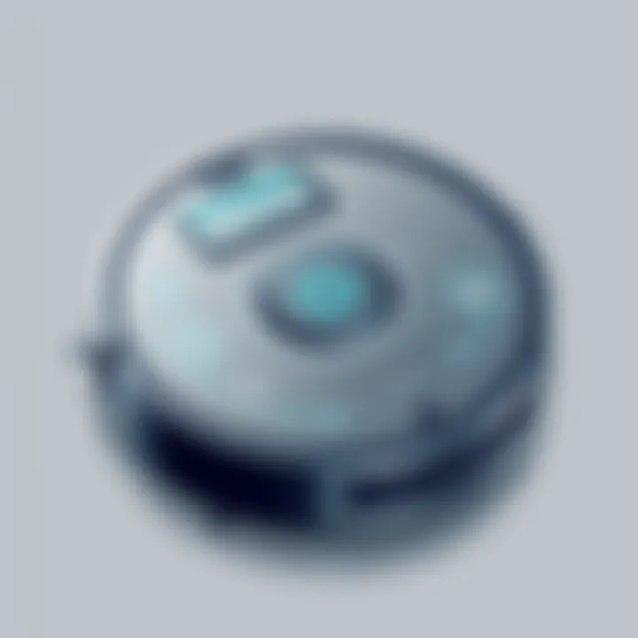 User-friendly interface of the Shark IQ Robot UR1005AE app