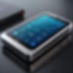 Advanced smart translator device showcasing sleek design