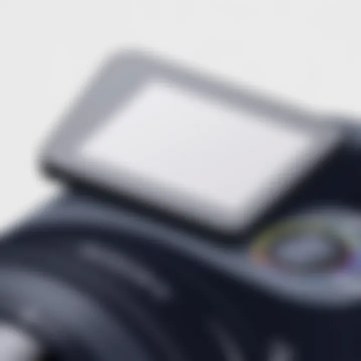 User-Friendly Controls of the Sony CFDS70BLK Close-up of the Sony CFDS70BLK controls and display