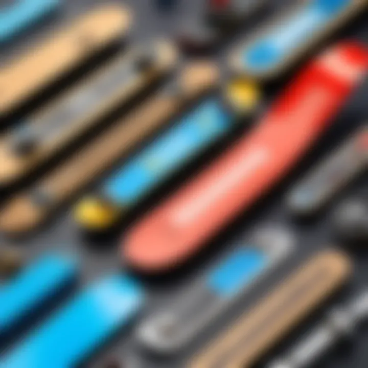 An array of essential tools for maintaining and customizing Tech Deck skateboards.