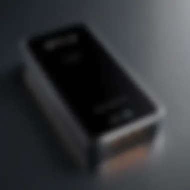 Sleek Design of TechSmarter Power Bank Showcasing the sleek design of a TechSmarter power bank with modern aesthetics