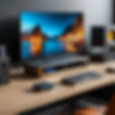 HDMI Docks in Gaming Environments A gaming setup demonstrating the application of an HDMI dock.