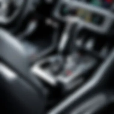Thrustmaster Shifter in Racing Setup Thrustmaster shifter connected to a racing setup