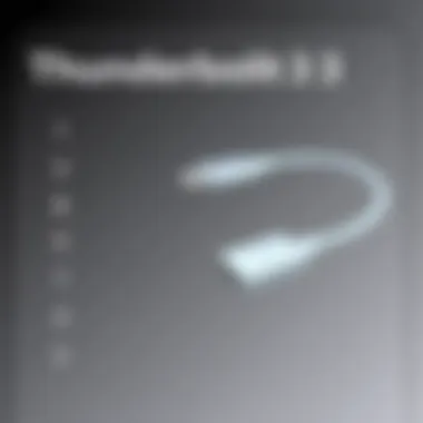 Technical Specifications of Thunderbolt 3 Technical specifications chart for Thunderbolt 3