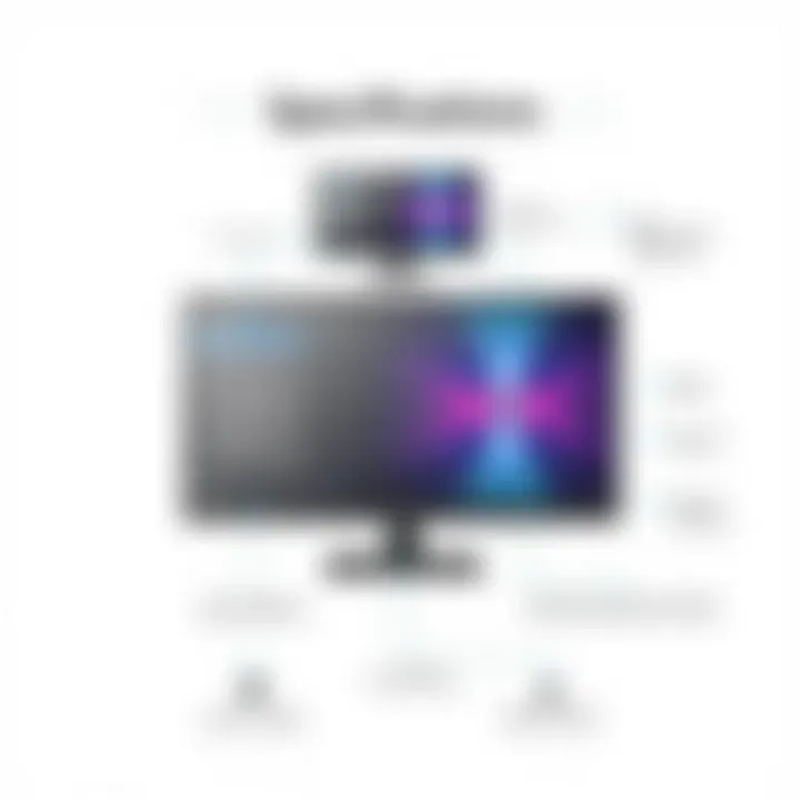 Highlighting key specifications of touch monitors