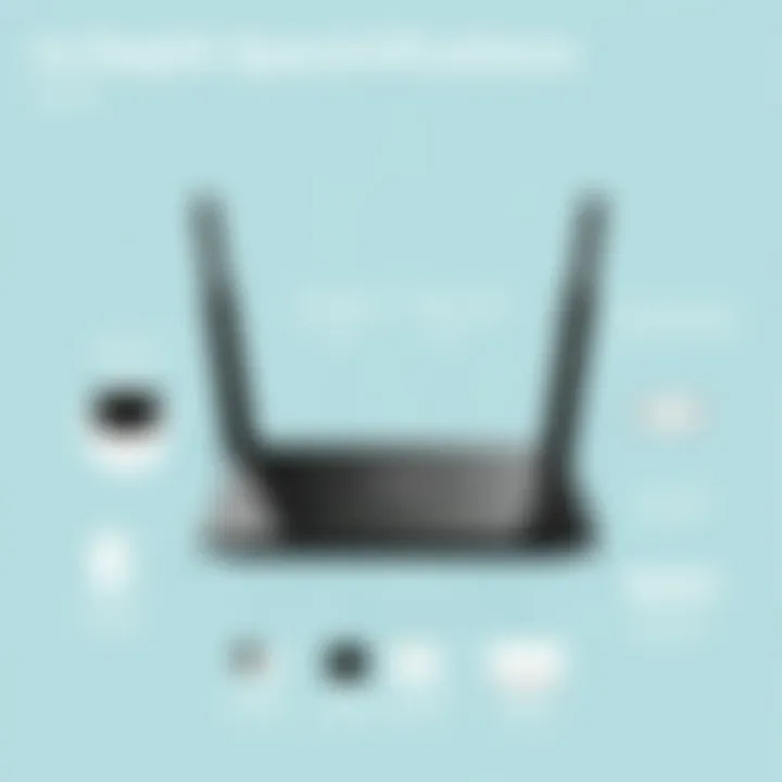 In-Depth Specifications of TP-Link TL-WR940N Detailed infographic displaying the specifications of the TP-Link TL-WR940N.