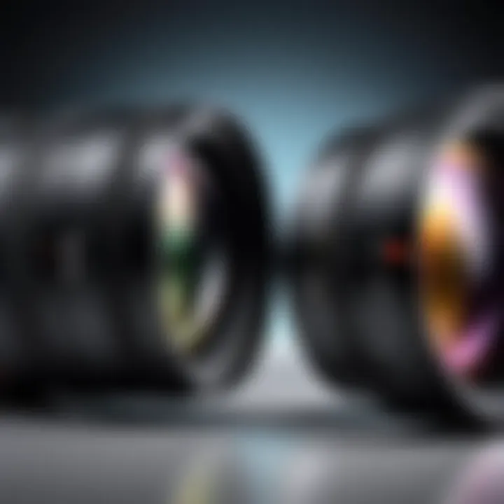 Various types of optical zoom lenses with descriptions
