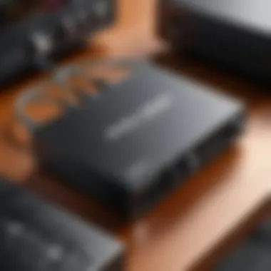 Types of Audio Splitters Diagram showcasing different types of audio splitters and their connections