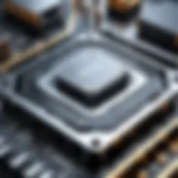 Illustration showcasing the design of the Barrow CPU block