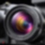 Detailed diagram of camcorder optical zoom mechanics