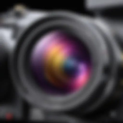 Detailed diagram of camcorder optical zoom mechanics
