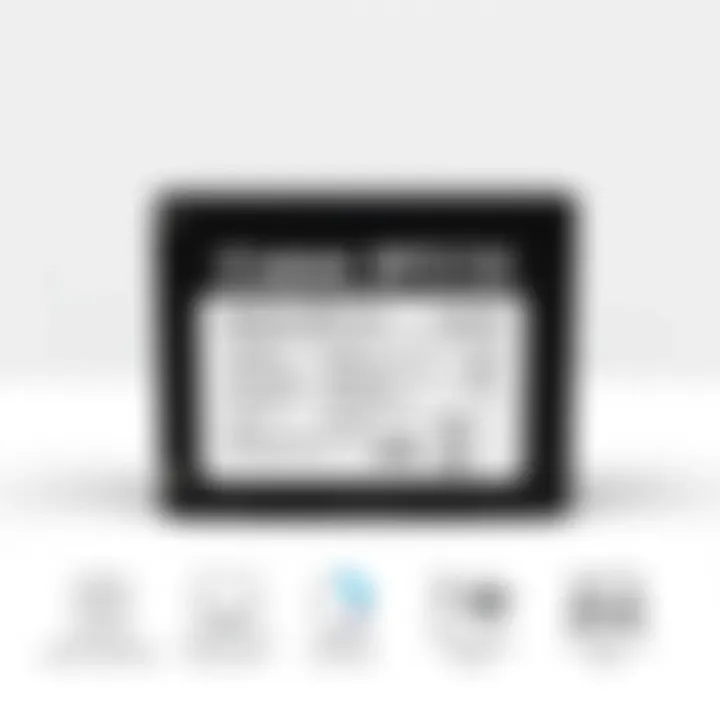 Canon BP511A battery pack displayed with technical specifications