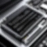 Detailed view of a MacBook Pro A1278 battery replacement