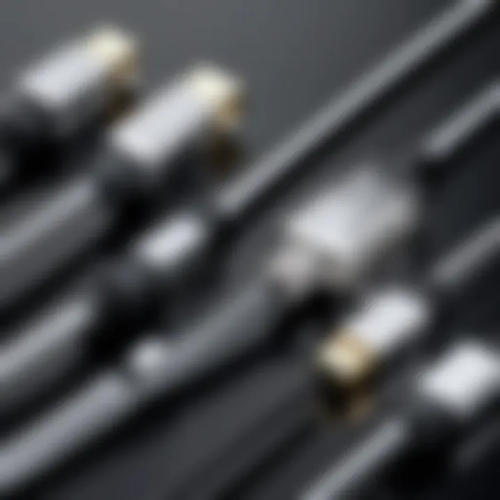 Different types of DisplayPort cables