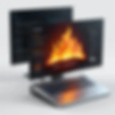 Benefits of Hardware Firewalls Illustration depicting the benefits of using a hardware firewall