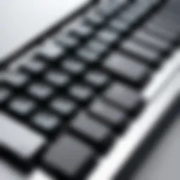 Innovative Inphic keyboard showcasing sleek design and functionality