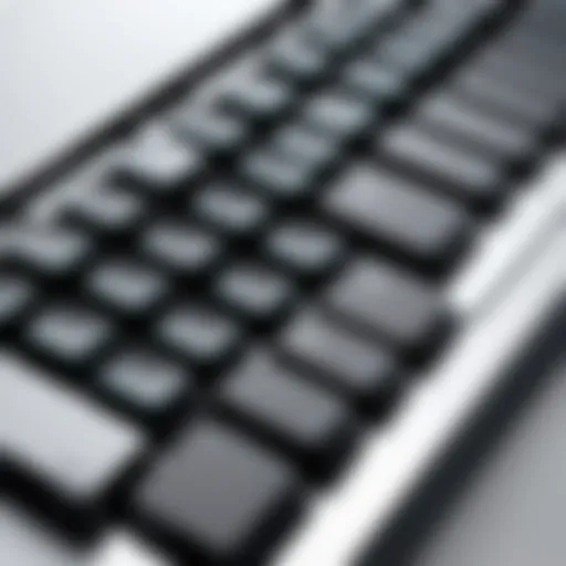 Innovative Inphic keyboard showcasing sleek design and functionality