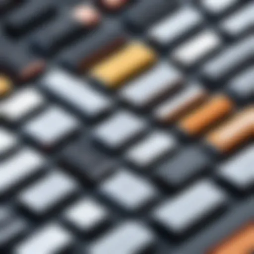 Different types of laptop batteries showcasing their unique designs