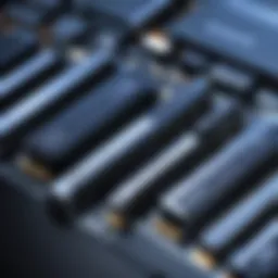 Visual representation of RAM technology evolution