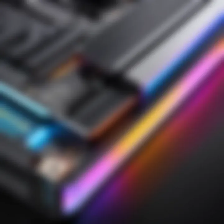 Close-up of Phanteks RGB Strip features