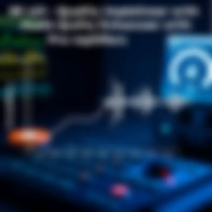 Audio Quality Enhancement with Pre-Amplifiers Graph showing audio quality improvement with pre-amplifiers