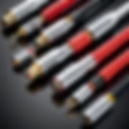 RCA connectors illustrating traditional audio-visual technology