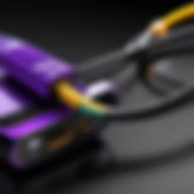 Graphic representation of troubleshooting tips for Roku composite cable connections.