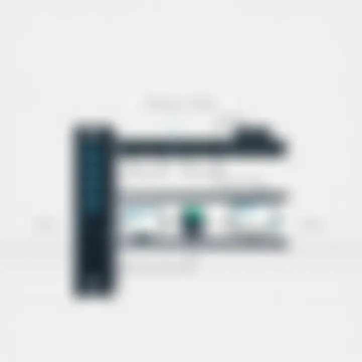 Configuration Options for Small Business Network Racks Overview of a small business network rack setup emphasizing configuration options