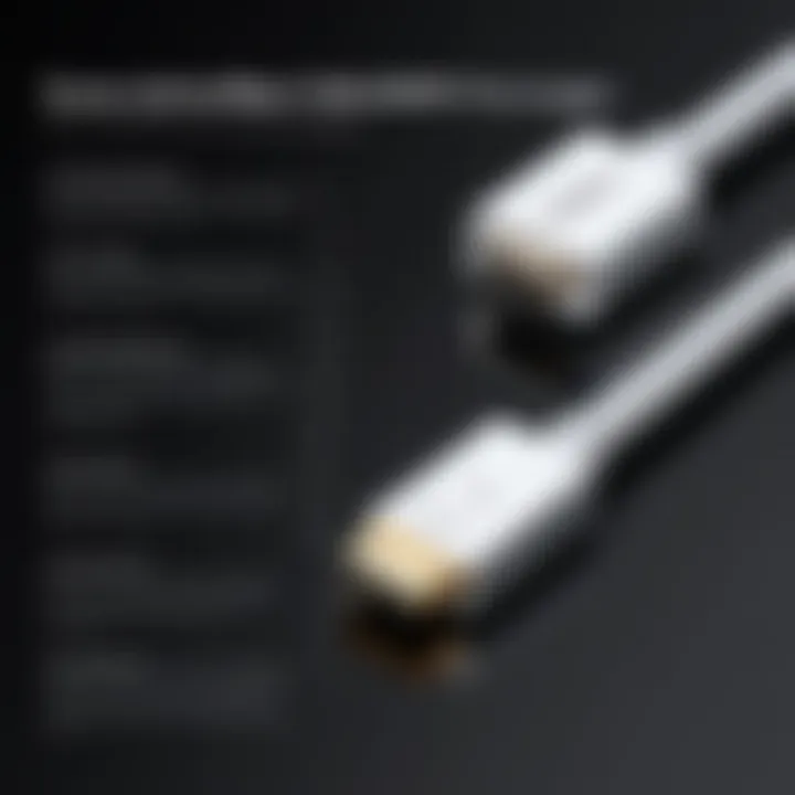 Infographic depicting the advantages of Surface Mini DisplayPort