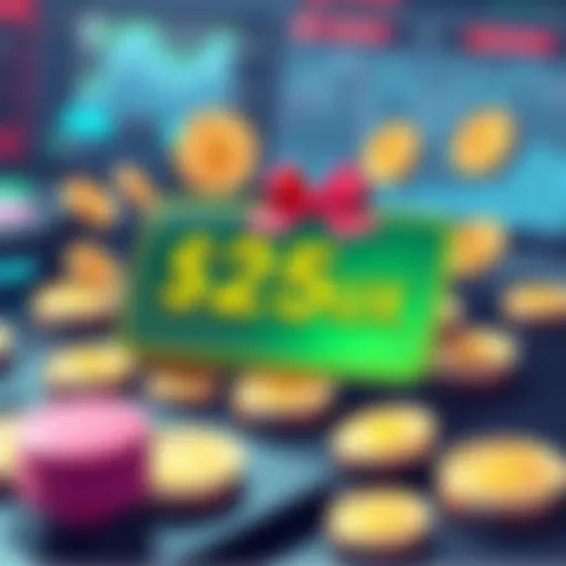 Conceptual representation of digital currency in gaming