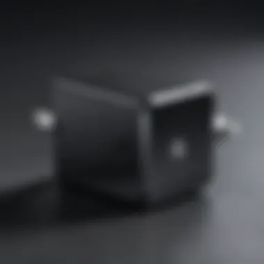 Design Features of Google Pixel Power Adapter Detailed view of the Google Pixel Power Adapter showcasing its design features.