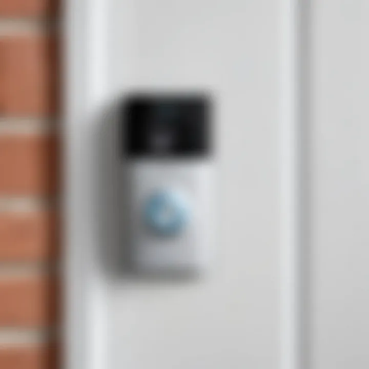 Installation of Sighthd video doorbell on a front door