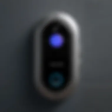 User interface of the Sighthd video doorbell app