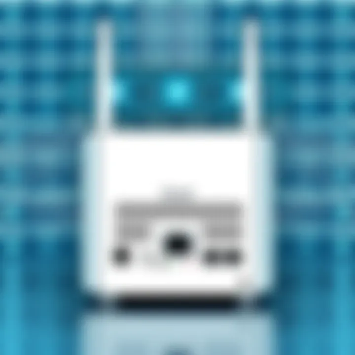 Zyxel C1000Z device front view