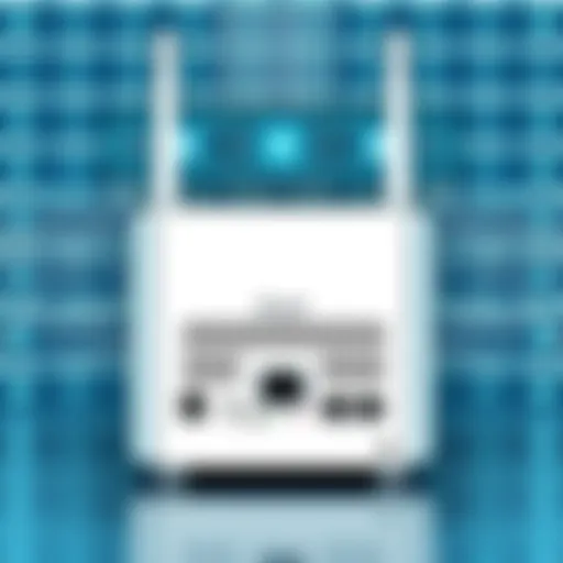 Front View of Zyxel C1000Z Zyxel C1000Z device front view