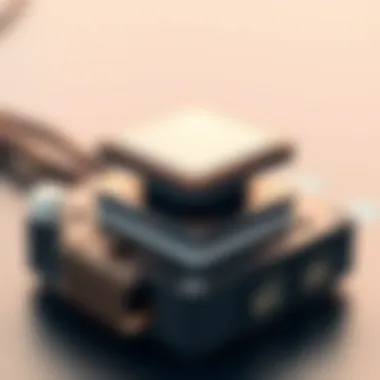 Application of Thermal Pads on CPU Thermal pad application on a CPU
