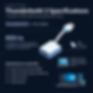 Infographic showcasing Thunderbolt 3 specifications