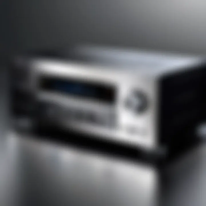Yamaha WiFi stereo receiver showcasing advanced connectivity options