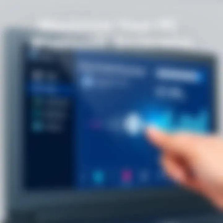 User interface of a Bluetooth audio receiver application