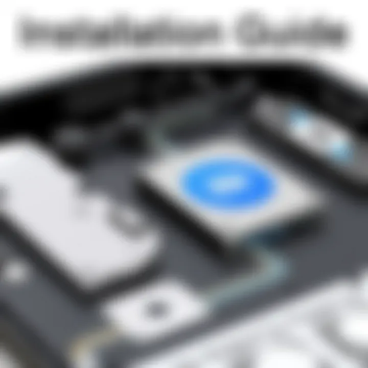 Installation guide visuals for the WD Blue SN550