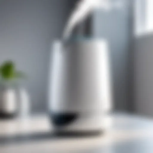 Wispi humidifier showcasing sleek design and technology