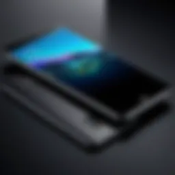 ZTE smartphone showcasing elegant design