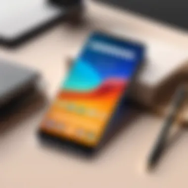 ZTE Smartphone in Real-Life Use ZTE smartphone in a lifestyle setting
